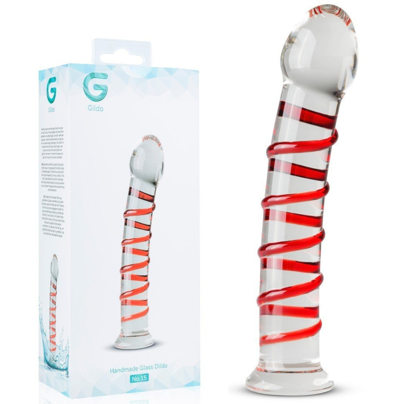 Colored Glass Dildo No.15