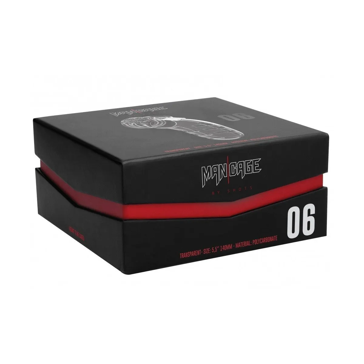 Cage De Chastete Transparente N°6