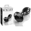 Black Glass Plug Icicles N°78