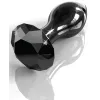 Black Glass Plug Icicles N°78