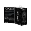 Black Glass Plug Icicles N°78