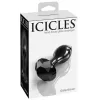 Black Glass Plug Icicles N°78