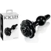 Black Glass Plug Icicles N°77