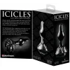 Plug En Verre Noir Icicles N°77