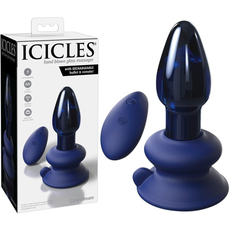 Vibrador Anal Usb Icicles N ° 85