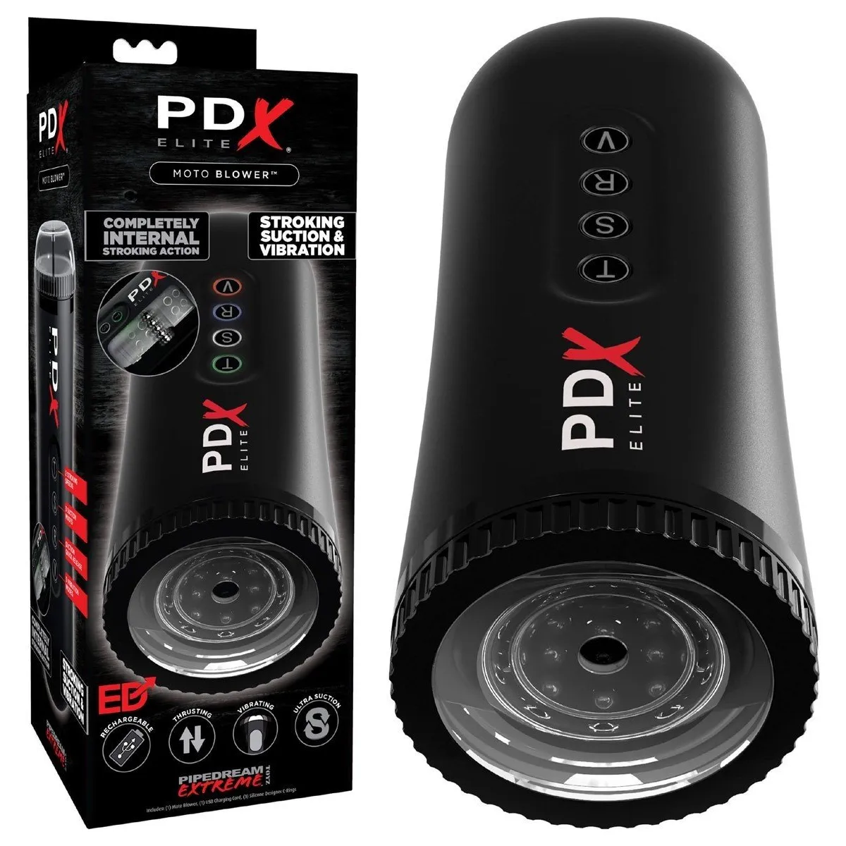 Soprador de motocicleta masturbador recarregável