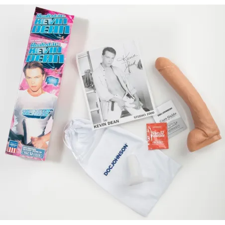 Consolador con ventosa Kevin Dean Vac-U-Lock