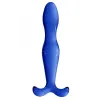 Vidro Dildo Chrystalino Elegance Azul