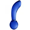 Glass Dildo Chrystalino Blaze Blue