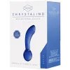 Glass Dildo Chrystalino Blaze Blue