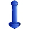 Glass Dildo Chrystalino Blue Massage