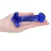 Glass Dildo Chrystalino Blue Massage