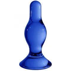 Anal Plug Glass Chrystalino Classy Blue