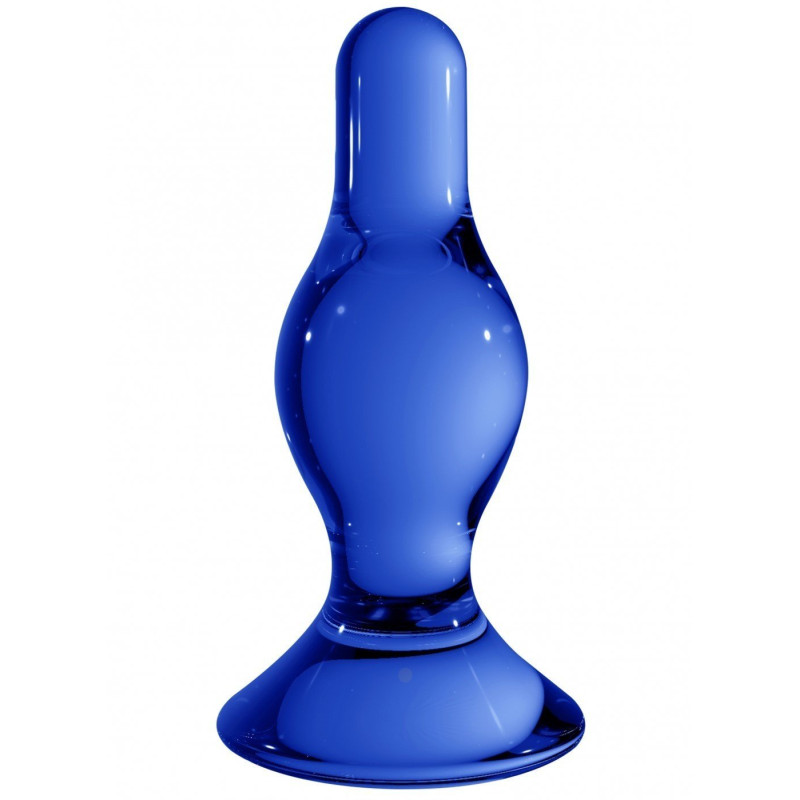 Copo de plugue anal Chrystalino Classy Azul