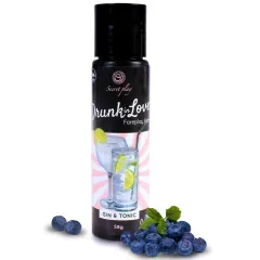 Lubrifiant Comestible Saveur Gin Tonic - 60 Ml