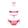 Sexy Bikini Rojo Brillante Coralya
