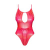 Keissi Monokini rojo brillante