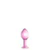 Glass Plug 32 Pink Glossy Toys (Taille: T2)