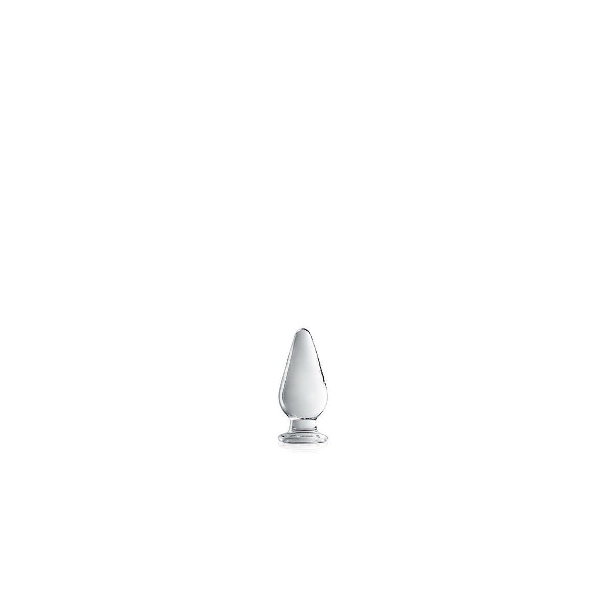 Glass Plug 26 Clear Glossy Toys