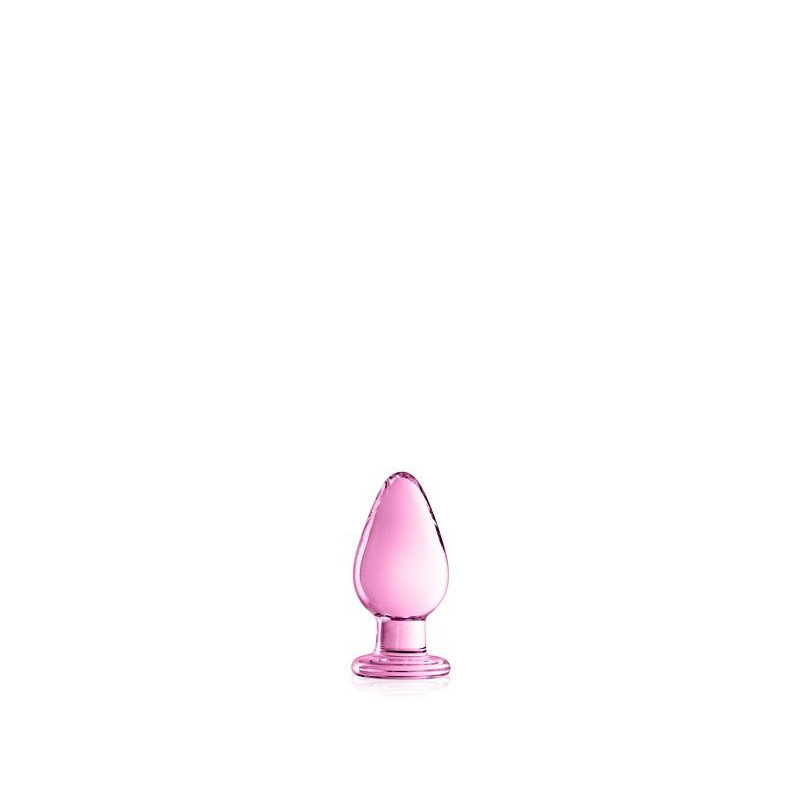 Glass Plug 25 Pink Glossy Toys