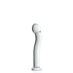 Dildo de vidro 27 Brinquedos Brilhantes Claros