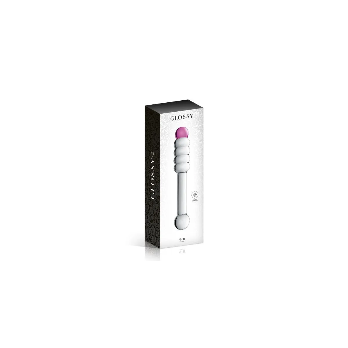 Dildo de vidro 11 Brinquedos Brilhantes