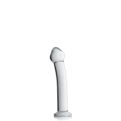 Vidro Dildo 14 Brinquedos Brilhantes Claros