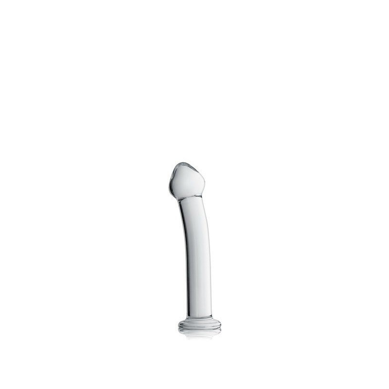 Vidro Dildo 14 Brinquedos Brilhantes Claros