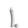 Dildo de vidro 15 brinquedos brilhantes claros