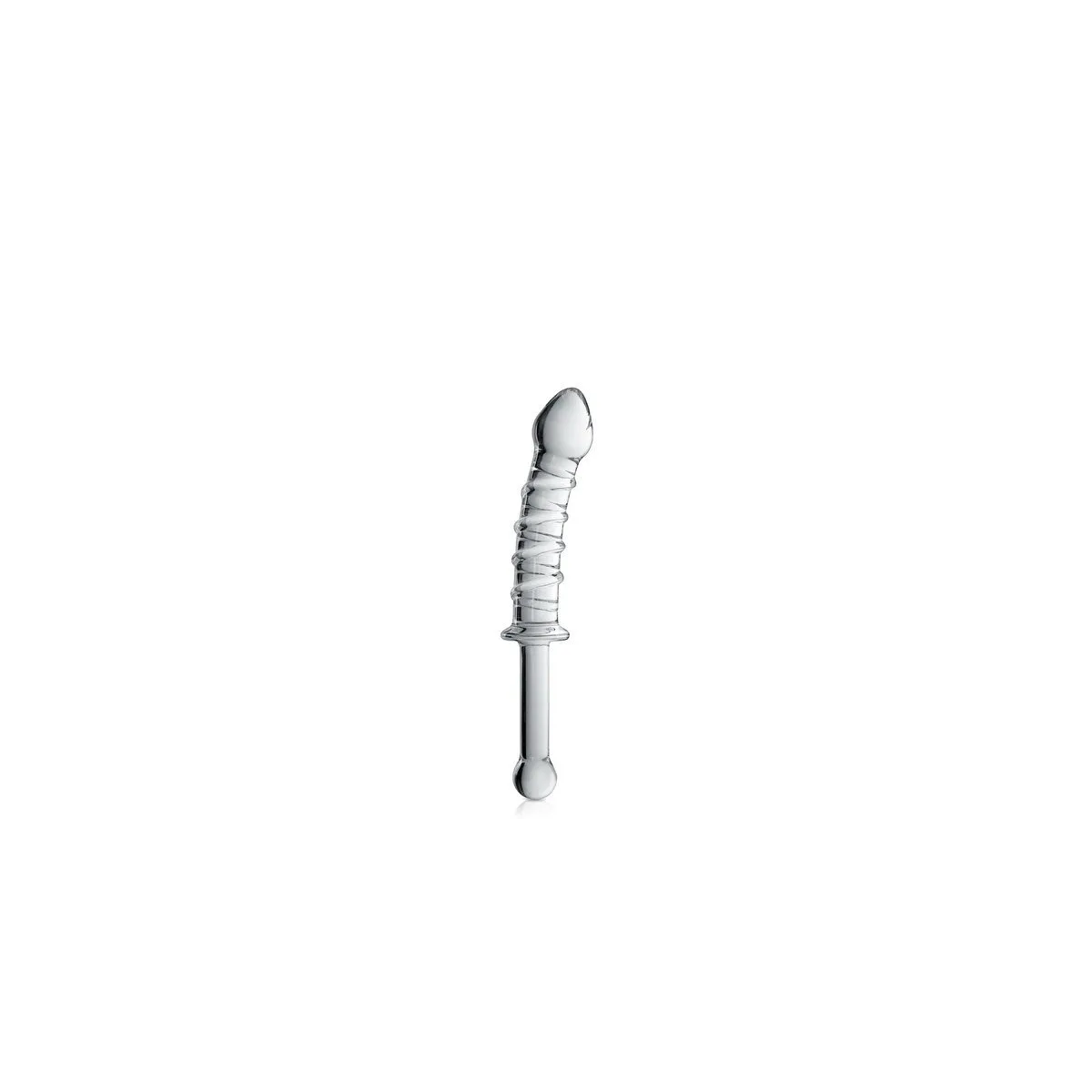 Dildo de vidro 16 brinquedos brilhantes claros