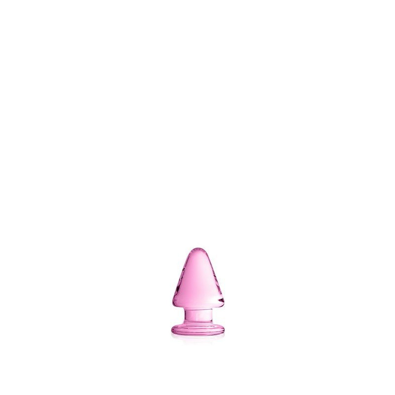 Glass Plug 23 Pink Glossy Toys