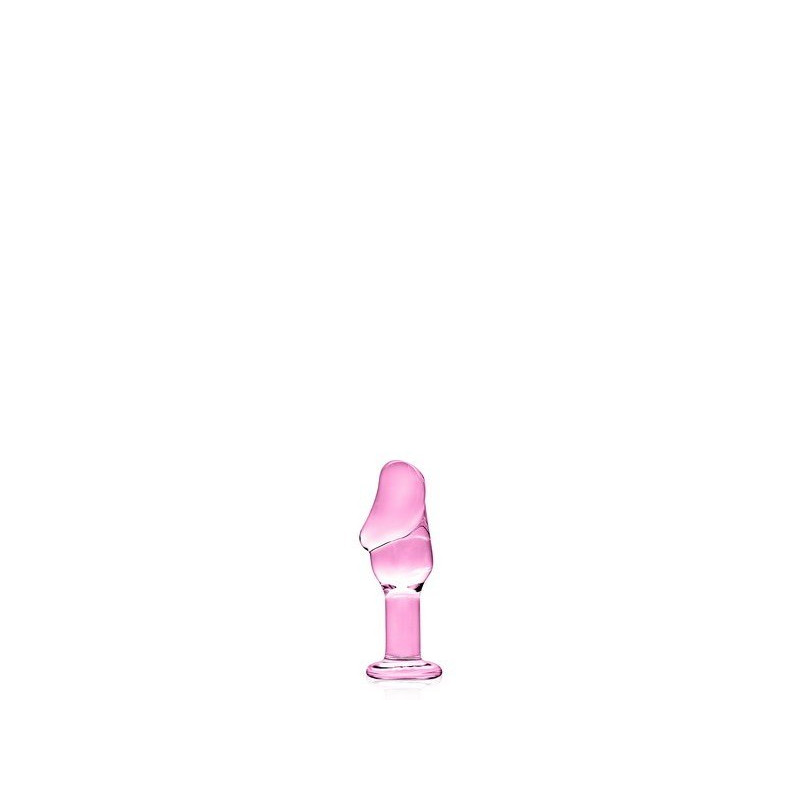 Glass Plug 24 Pink Glossy Toys