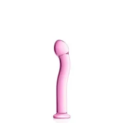 Consolador de vidrio 27 Pink Glossy Toys