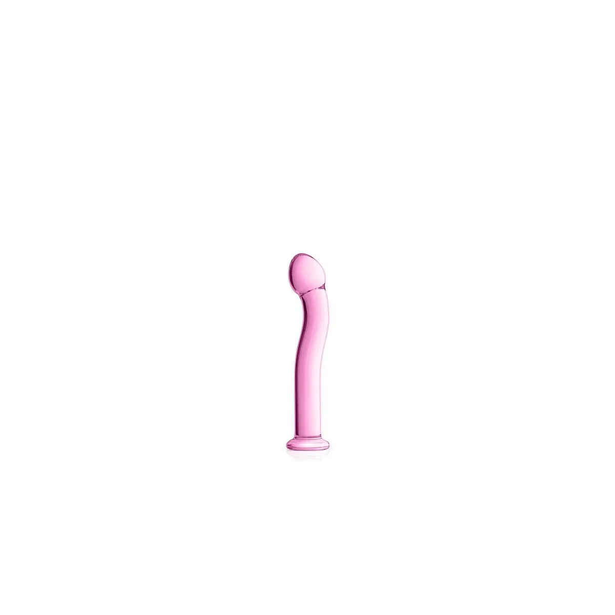 Consolador de vidrio 27 Pink Glossy Toys