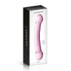 Vidro Dildo 7 Brinquedos Brilhantes Rosa