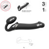 Strap On 3 Moteurs Noir Taille L