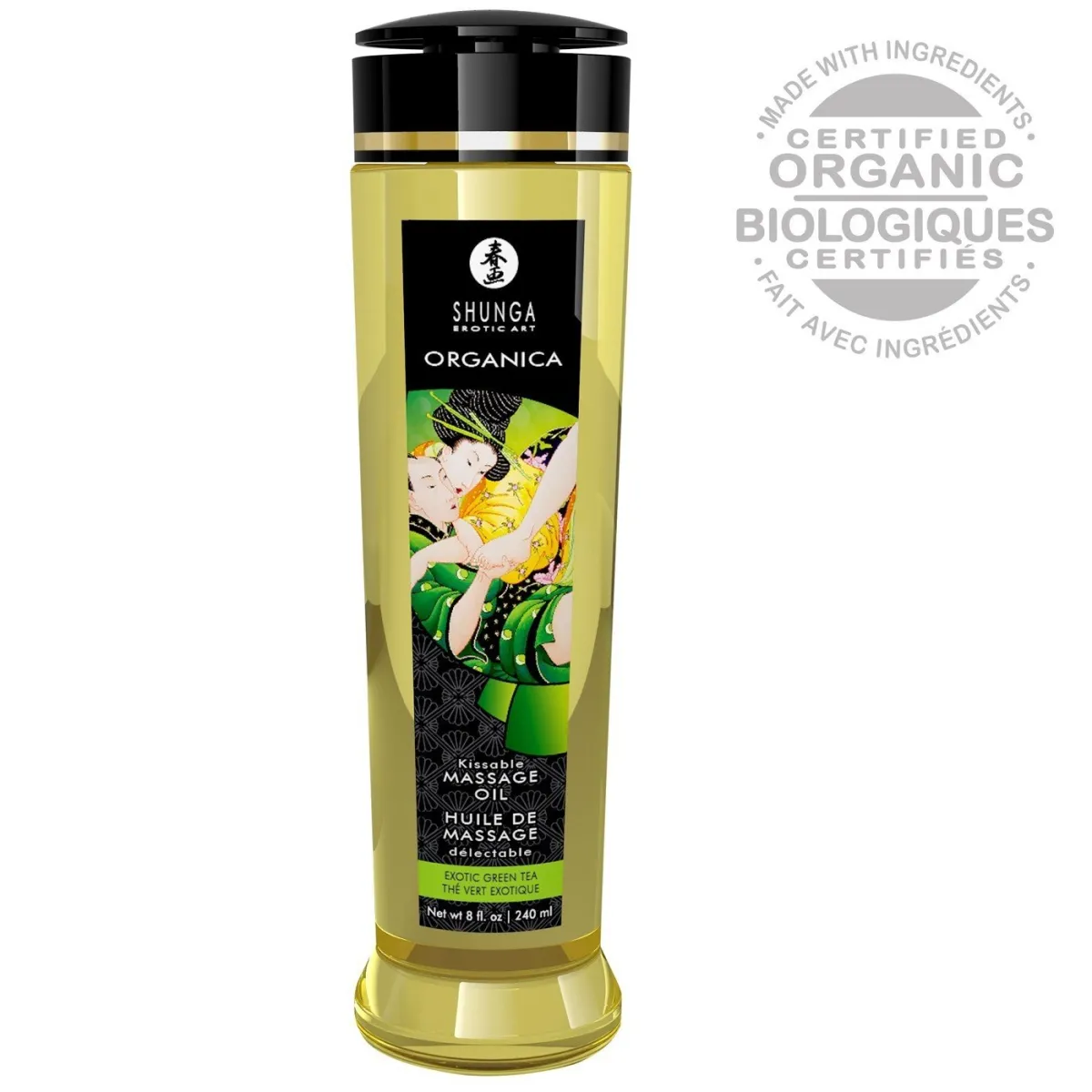 Organica Massage Oil - The Exotic Green