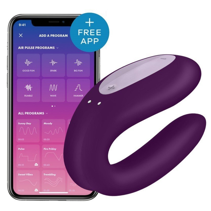 Satisfyer Double Joy Purple
