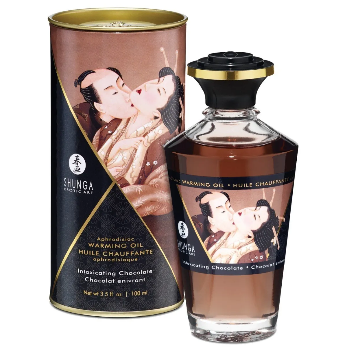 Huile Chauffante Aphrodisiaque - Chocolat Enivrant