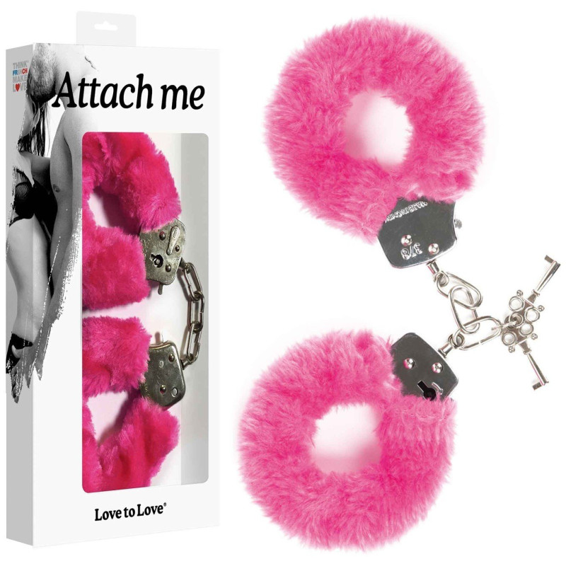 Attach Me Menottes Rose    