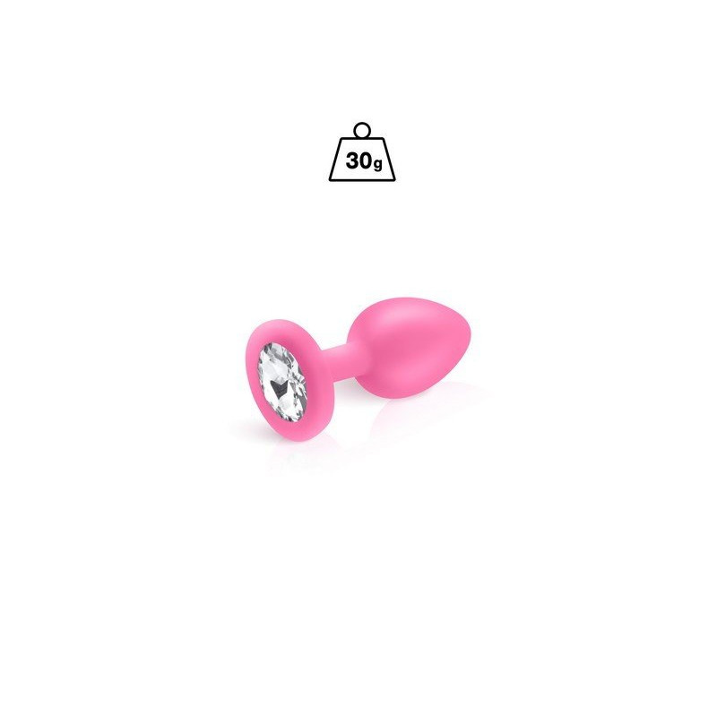 Tapón Silicona Cloud Rosa + Jewel S
