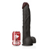 Gode Réaliste Noir 32cm Prodigy Captain Red