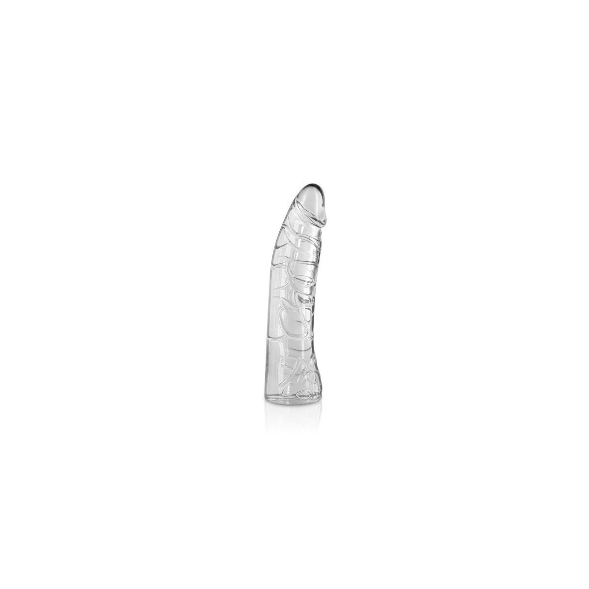 Transparent Jelly Curve dildo