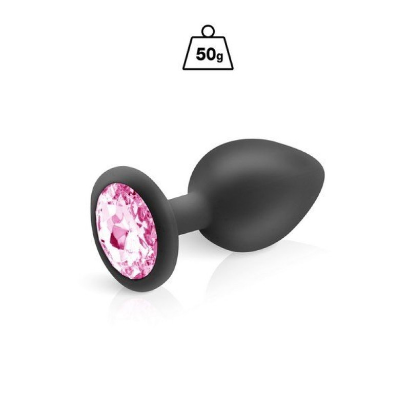 Cloud Plug Silicona Negro + Joya M