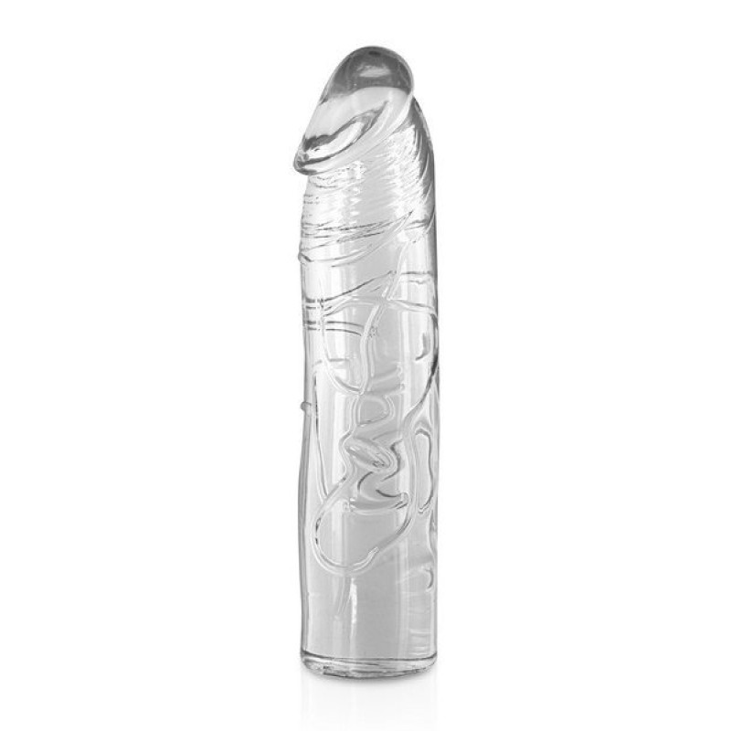 Transparent Jelly Right Dildo