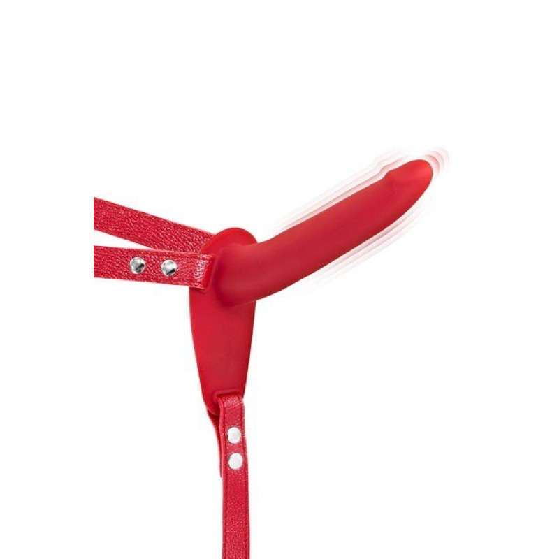 Simple Strap-On Vibrant Red    