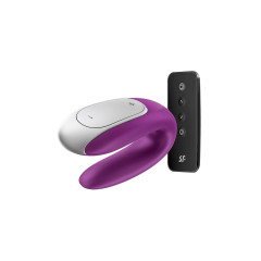 Vibrador USB Conectado Duplo Fun Roxo