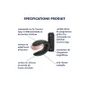 Conectado USB Vibrator Double Love Black