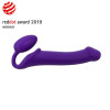 Strap-on Não-vibrando Tamanho Roxo L