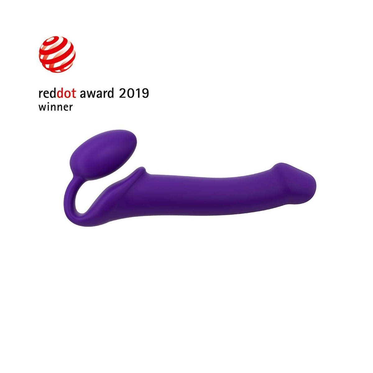 Strap-on Não-vibrando Tamanho Roxo L